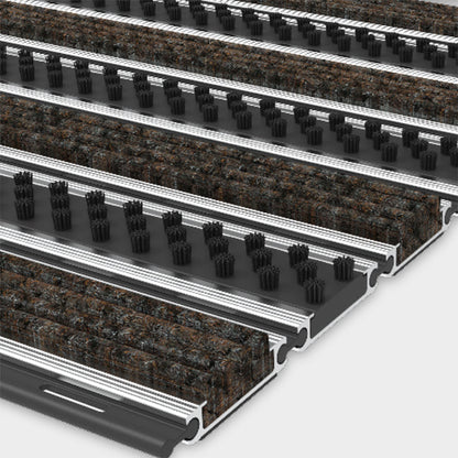 TC04 Thin Series Entrance Mat — Carpet + Heavy-Duty Brush (P4 Slip Rated, Fire Tested)