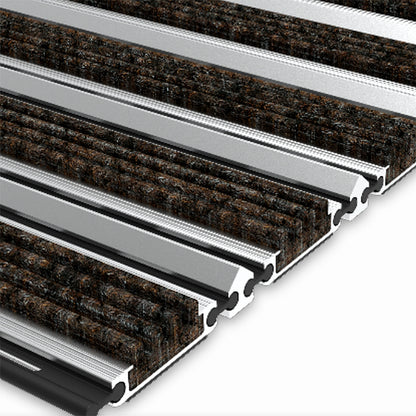 TC02 Architectural Profile Cutaway Showing 17mm Triangular Aluminium Scraper Blade
